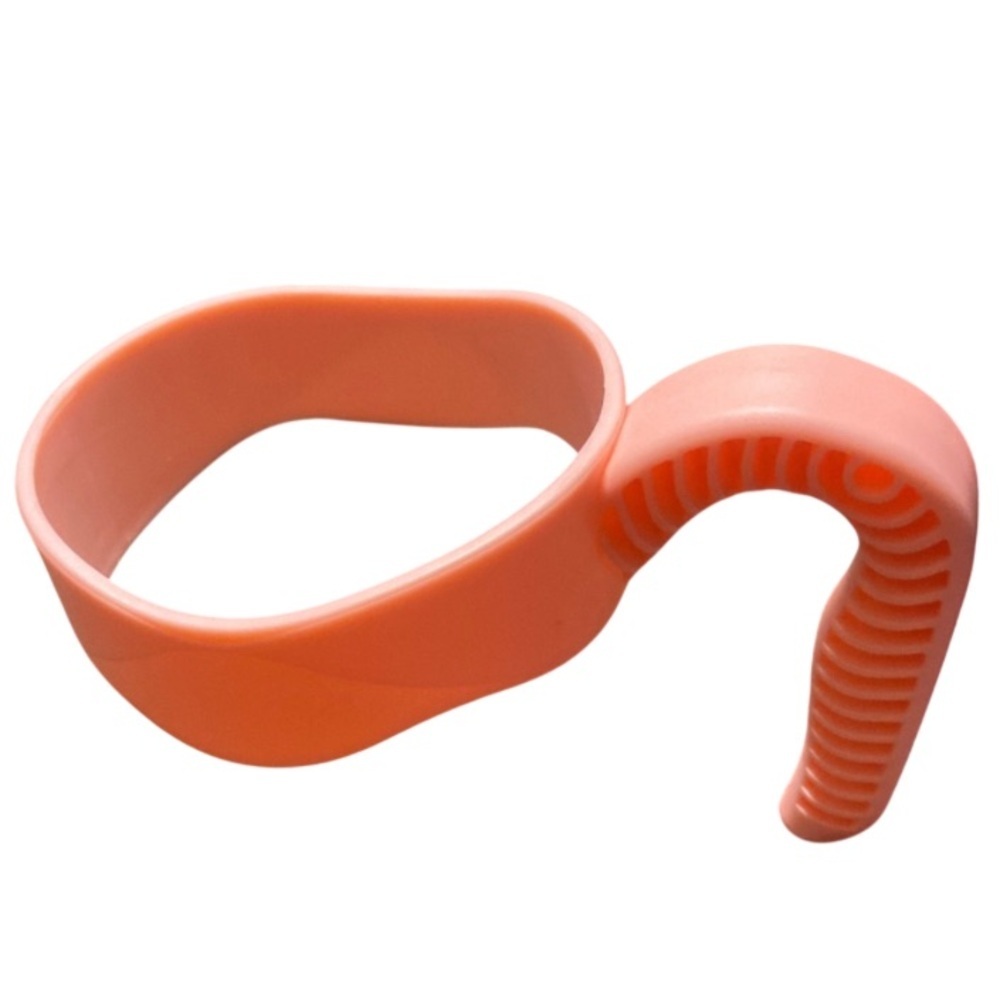 Coral Silicone 32oz Yeti Cup Holder Handle.